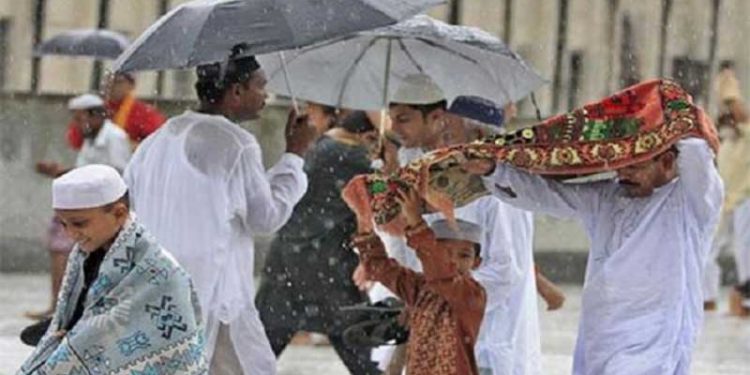 ঈদের দিন সারাদেশে বৃষ্টির আভাস