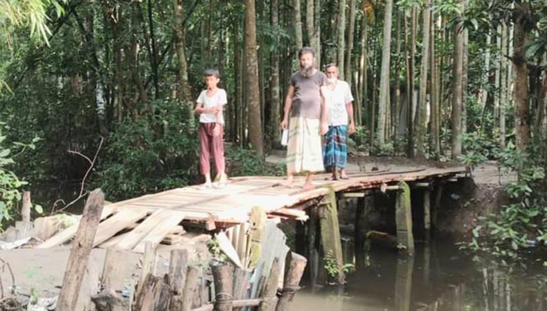 একটি কালভার্টের জন্যে হাজারো মানুষের দুর্ভোগ  