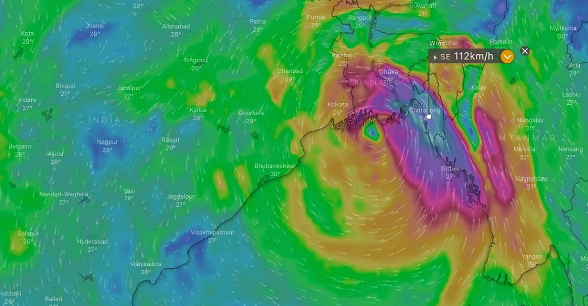 ঘূর্ণিঝড় সিত্রাংয়ের কারণে ৩ বিভাগের শিক্ষাপ্রতিষ্ঠান বন্ধ