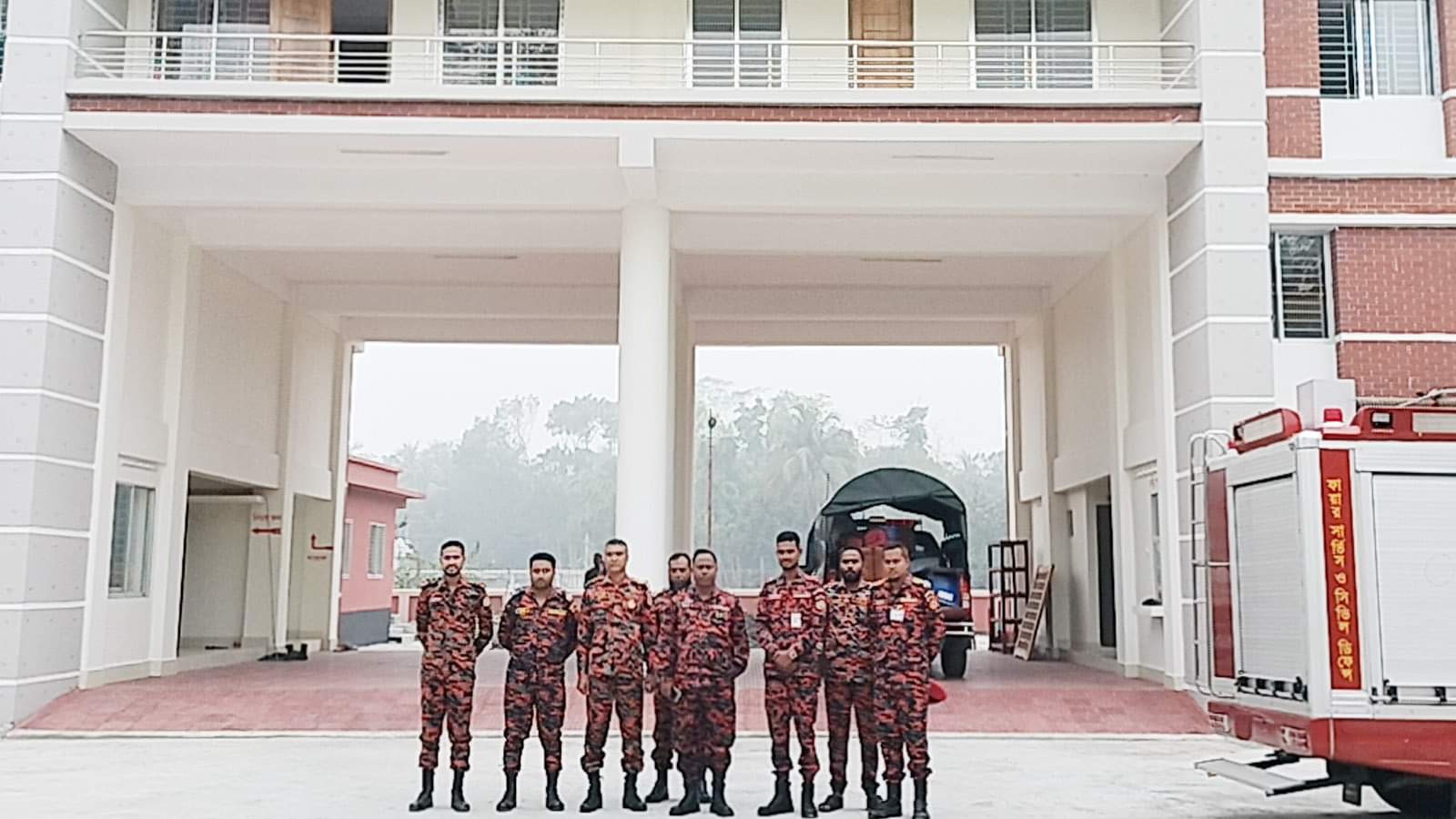 মতলব উত্তরে ফায়ার সার্ভিস স্টেশনের সেবা কার্যক্রম শুরু