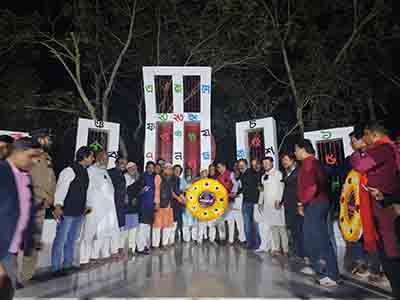 বিভিন্ন স্থানে মহান শহিদ দিবস ও আন্তর্জাতিক মাতৃভাষা দিবস উদযাপন 