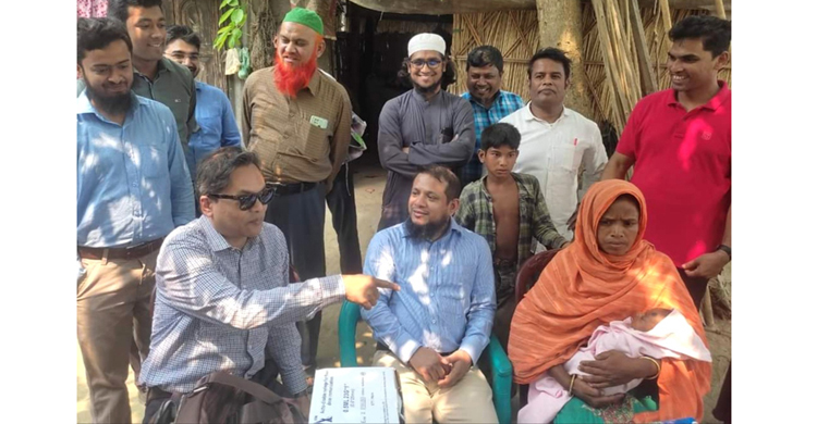 হাইমচরের প্রত্যন্ত চর এলাকায় ইপিআই ক্রাশ প্রোগ্রাম 