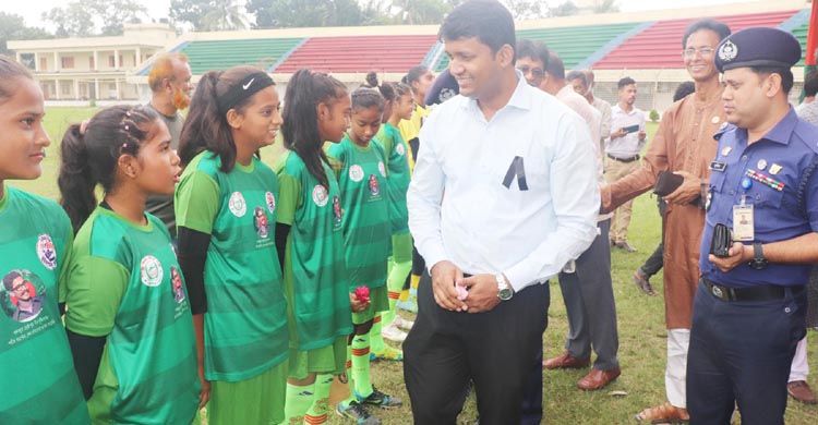 শহিদ ক্যাপ্টেন শেখ কামালের ৭৪তম জন্মবার্ষিকী উপলক্ষে প্রীতি ফুটবল ম্যাচ  