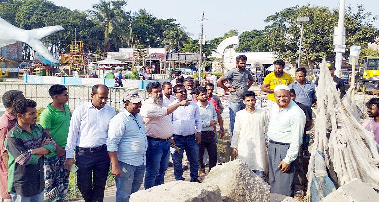 বদলে যাচ্ছে চাঁদপুর বড়স্টেশন মোলহেড