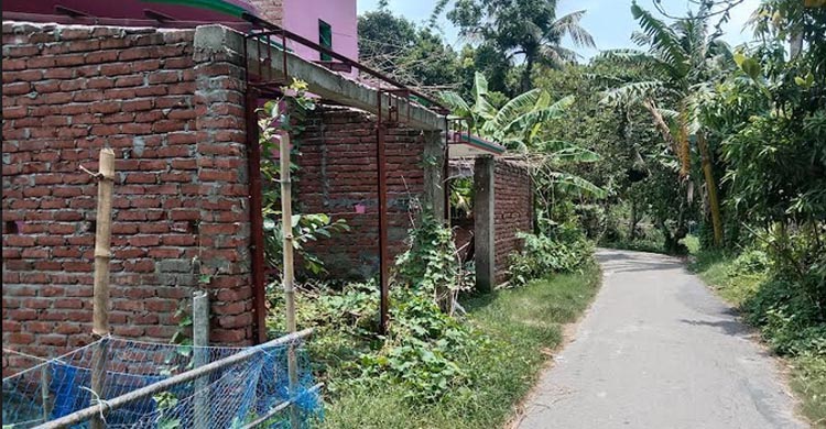 দক্ষিণ নানুপুর গ্রামে সরকারি জায়গায় দোকান নির্মাণ 