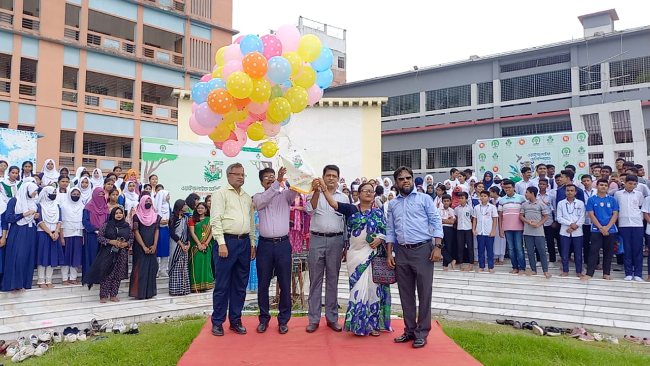 চাঁদপুরে উৎসবমুখর পরিবেশে ওয়াইল্ডলাইফ অলিম্পিয়াড প্রতিযোগিতা অনুষ্ঠিত