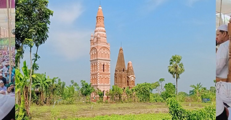 লোহাগড় মঠের কাজ শেষ না করেই ঠিকাদারের প্রস্থান