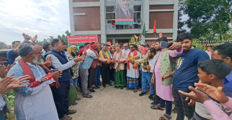 মতলব উত্তর ও ছেংগারচর পৌর কৃষকদলের কার্যালয় উদ্বোধন