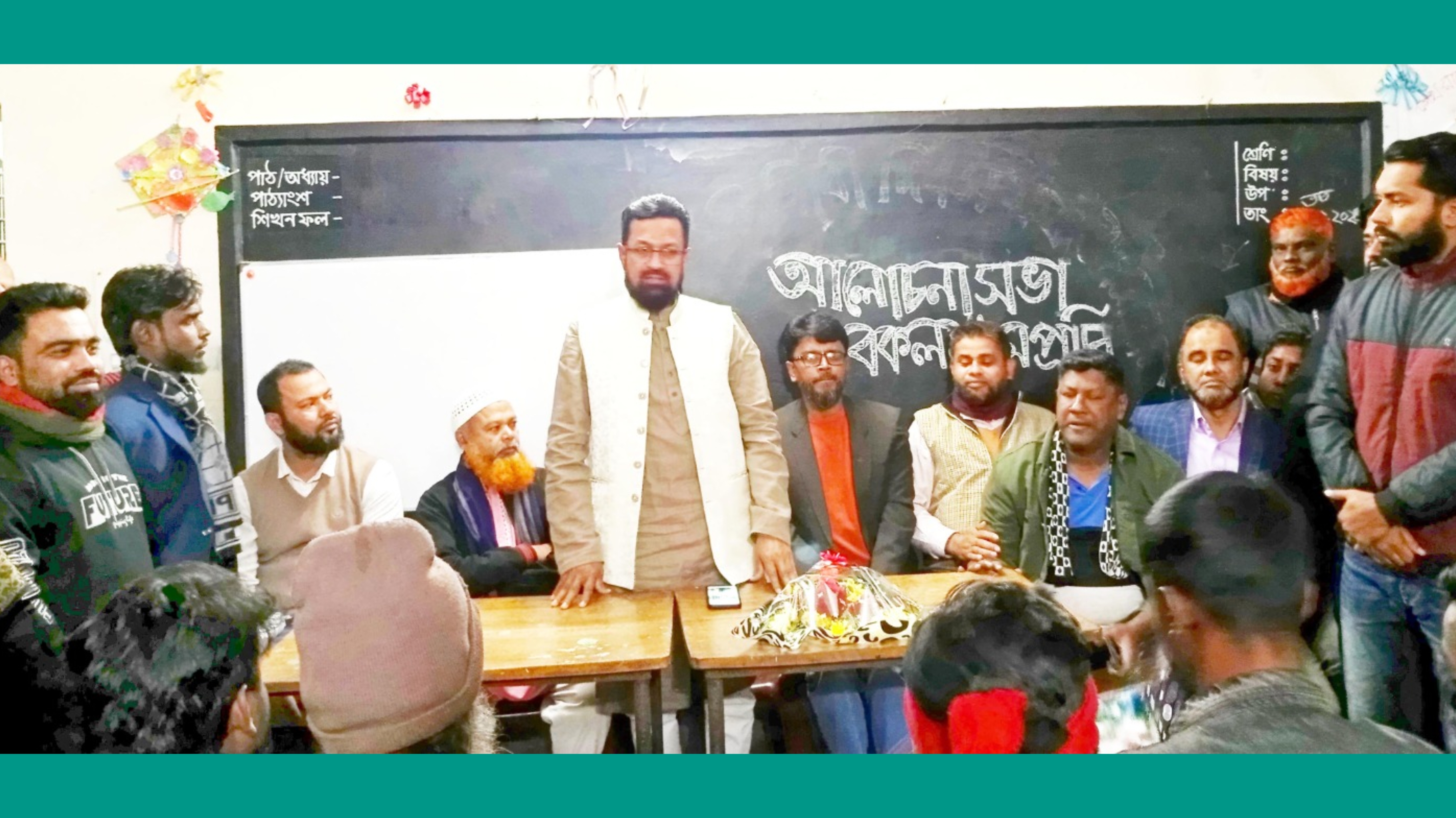 মতলবে বিএনপি নেতা-কর্মীদের সাথে শুক্কুর পাটোয়ারীর মতবিনিময়