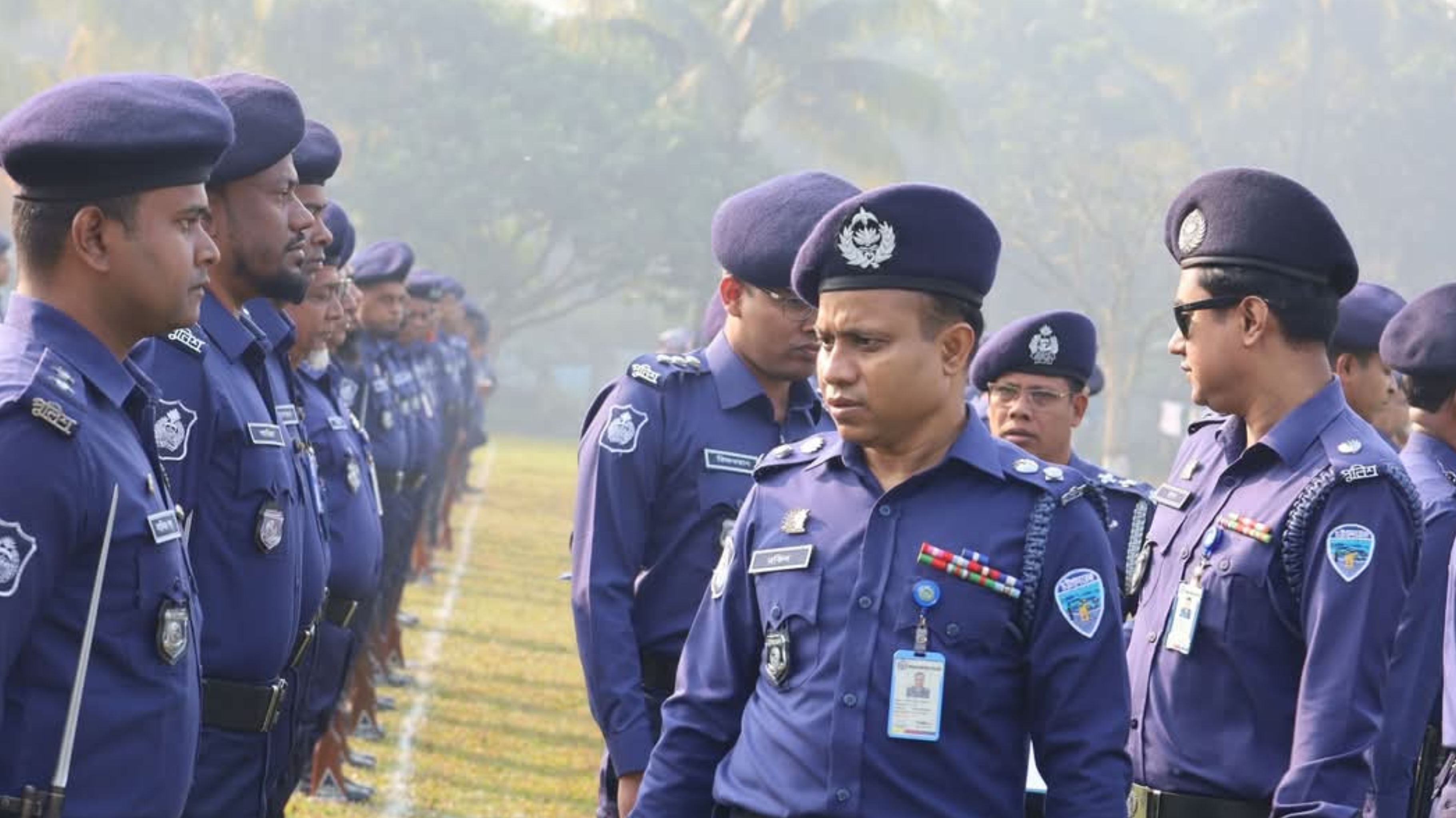 চাঁদপুর জেলা পুলিশের মাস্টার প্যারেড