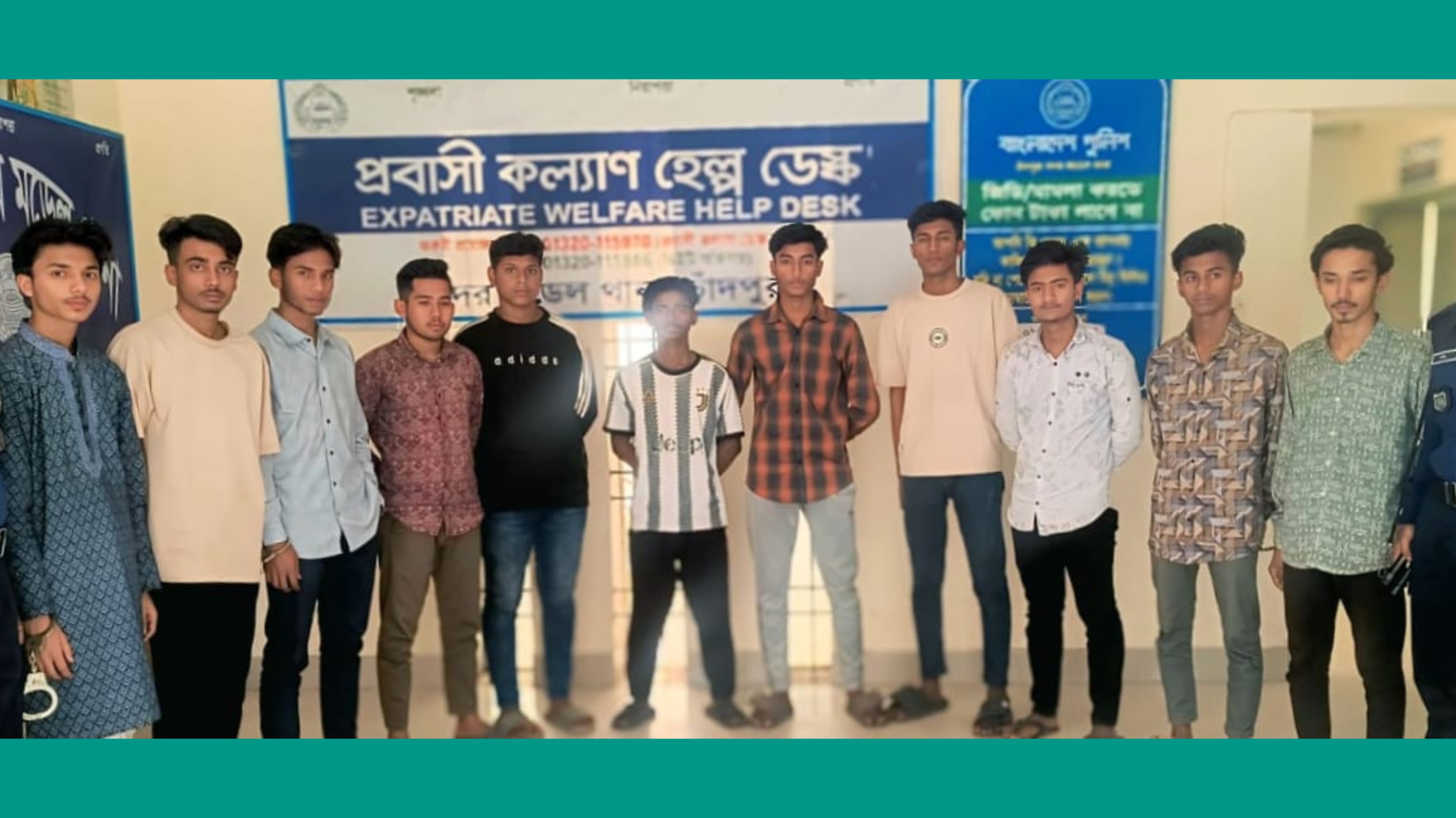 চাঁদপুর সদর মডেল থানার অভিযান : ১১ কিশোর গ্যাং  সদস্য আটক