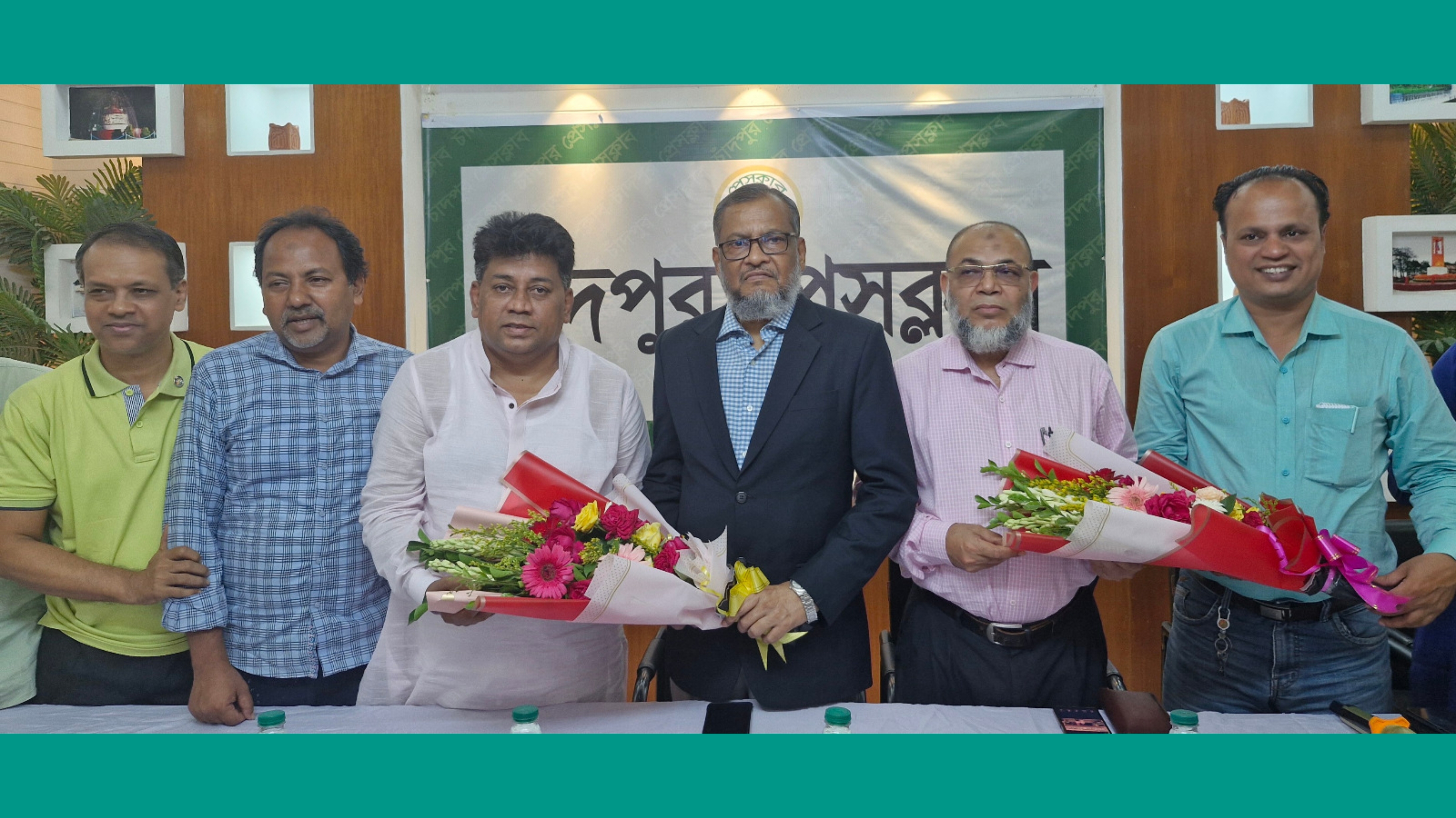 চাঁদপুর প্রেসক্লাব পরিদর্শনে প্রেস কাউন্সিল চেয়ারম্যান