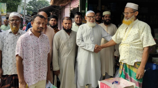 মতলব উত্তরে জামায়াতে ইসলামীর গণসংযোগ ও পথসভা