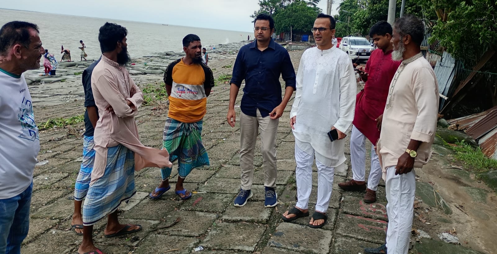 চাঁদপুরে নিম্নচাপের প্রভাব