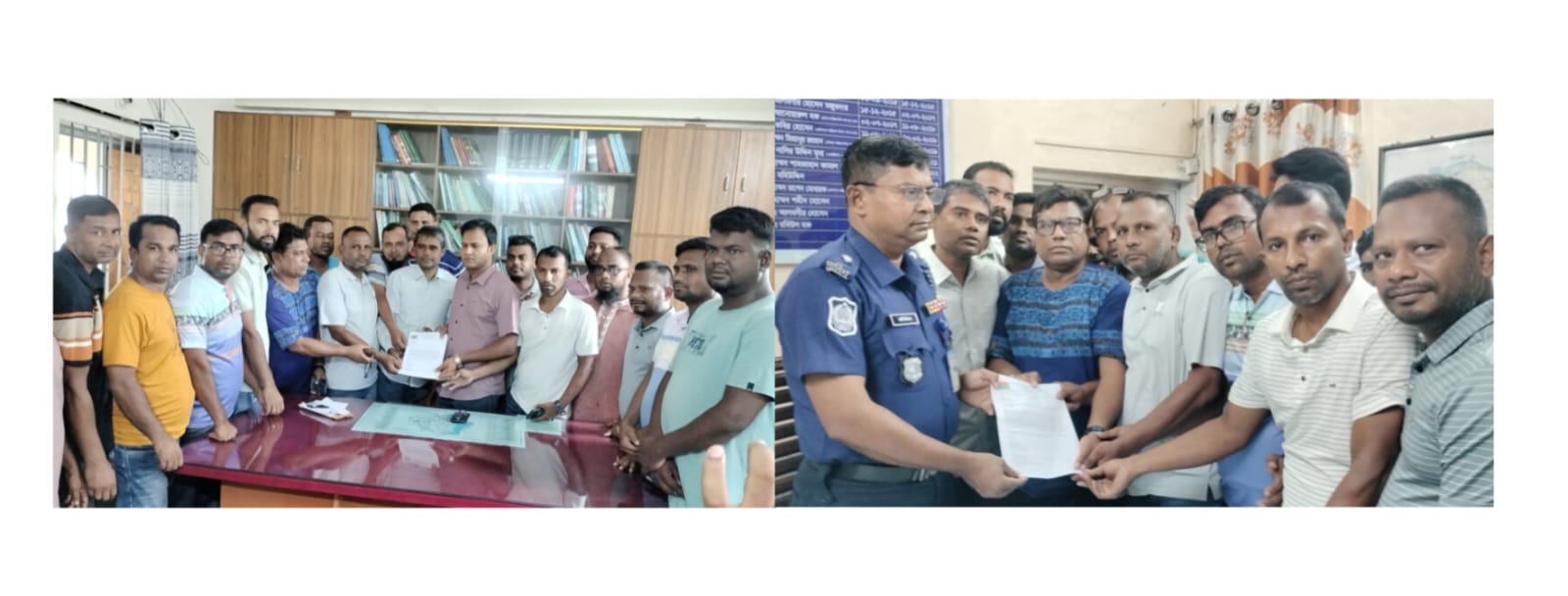 মতলব উত্তরে বিএনপির মিছিলে হামলার ঘটনায় ইউএনও ও ওসিকে যুবদলের স্মারকলিপি