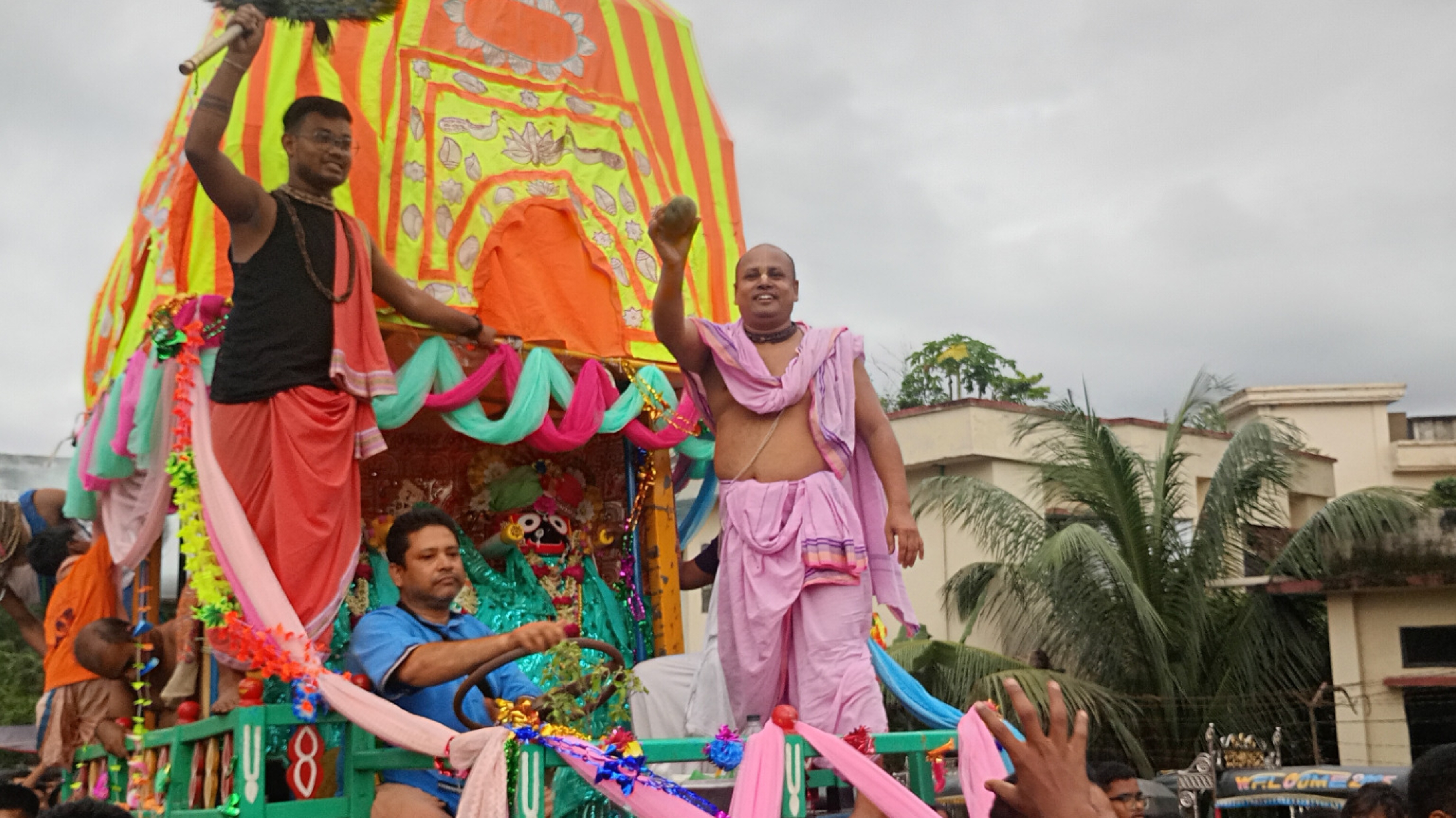 উল্টোরথে শেষ হলো সনাতন ধর্মাবলম্বীদের রথযাত্রা