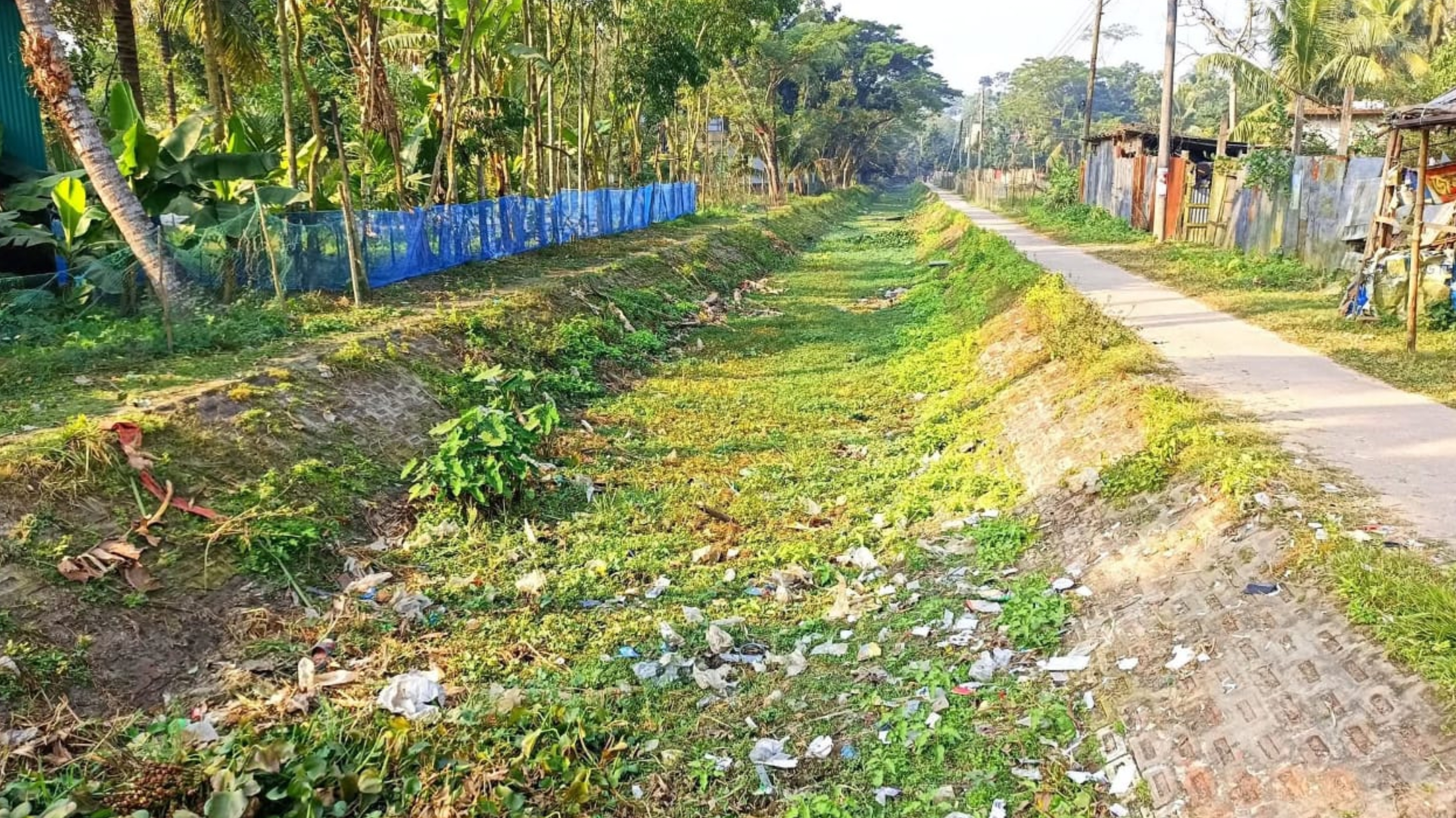 ২০ বছর ধরে অরক্ষিত ও মৃতপ্রায় রঘুনাথপুর এলবিসি ক্যানেল