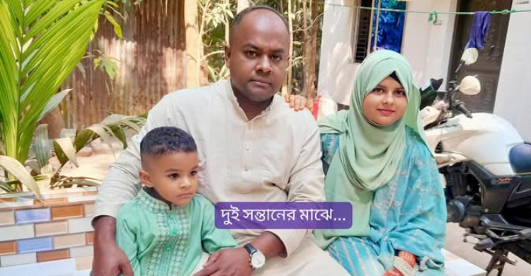 মিথ্যা মামলায় কারাবন্দি সাংবাদিক পিতার পথ চেয়ে শিশু সন্তানরা