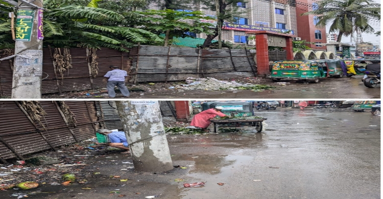 খোলা জায়গায় মসজিদের পাশে কেনো এমনটা!