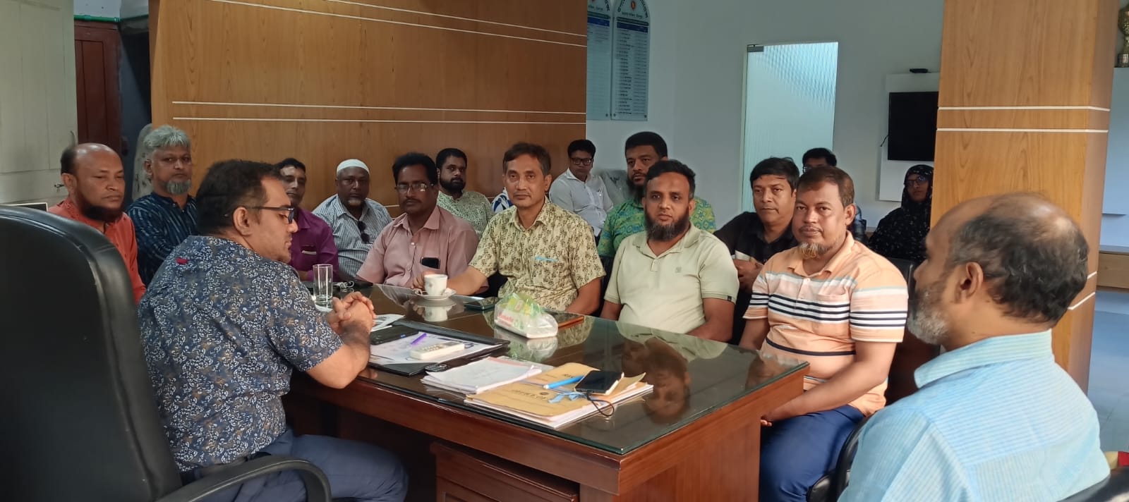 মতলব দক্ষিণে চিকিৎসা সেবার মানোন্নয়নে সাংবাদিকদের সাথে স্বাস্থ্য কর্মকর্তার মতবিনিময়