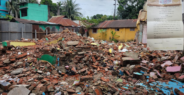 কোড়ালিয়া রোডে আদালতকে ভুল বুঝিয়ে বসতঘর উচ্ছেদ ও লুটপাটের অভিযোগ!