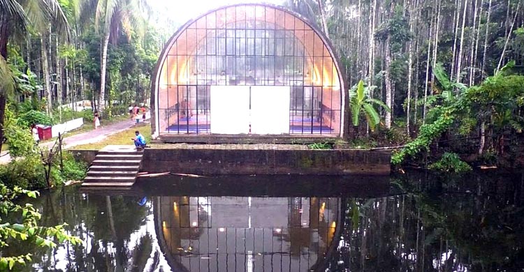 ৪০০ মুসল্লির জন্যে নান্দনিক নির্মাণশৈলীতে নির্মাণ হচ্ছে ‘টানেল মসজিদ’