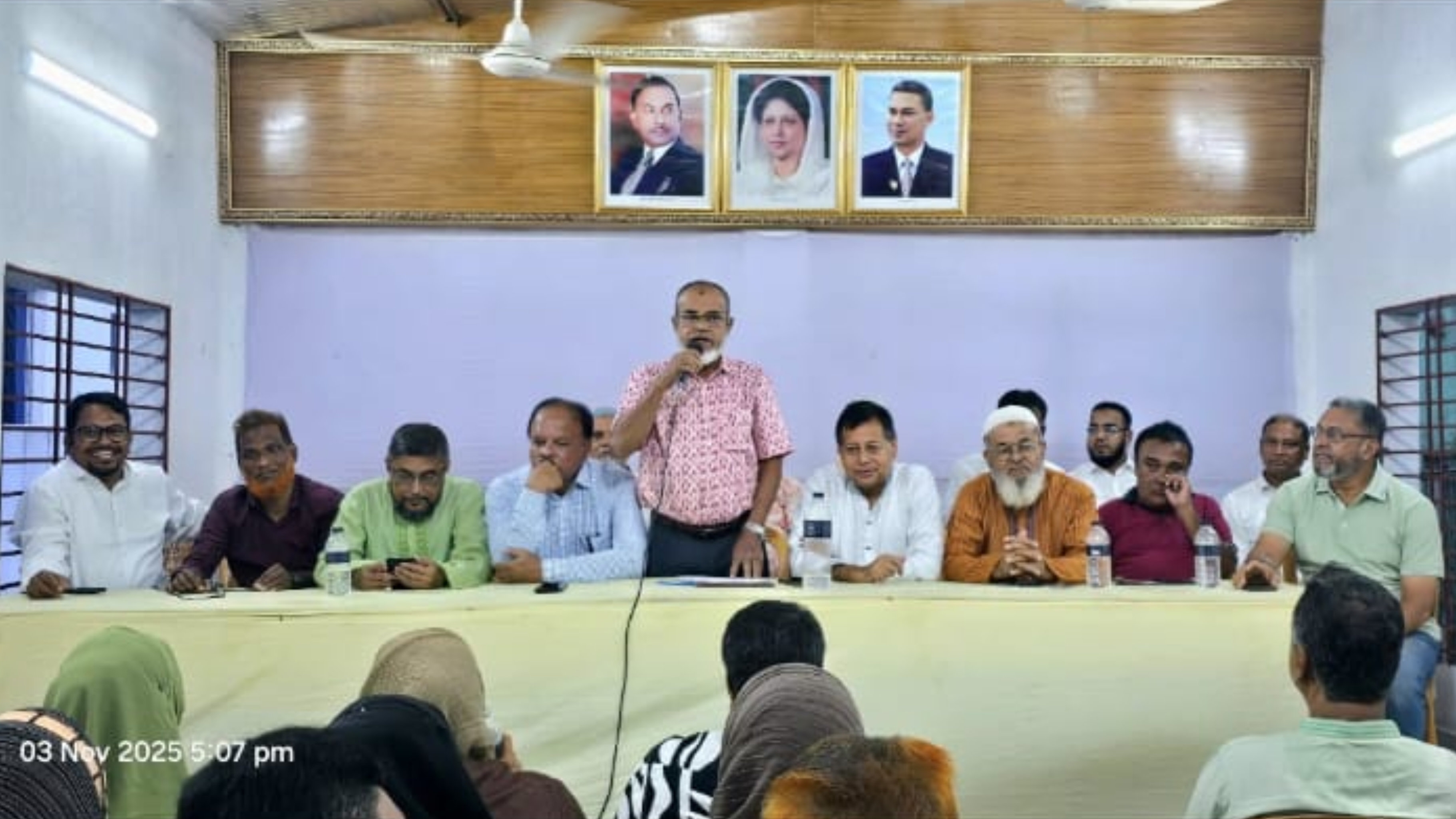 জাতীয় বিপ্লব ও সংহতি দিবস পালনে চাঁদপুর জেলা বিএনপির প্রস্তুতি সভা