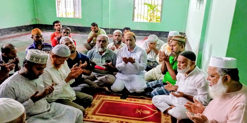 খালেদা জিয়ার সুস্থতা কামনা ও শেখ ফরিদ আহমেদ মানিকের মনোনয়ন প্রাপ্তিতে ওয়ার্ড যুবদলের দোয়া ও মিলাদ