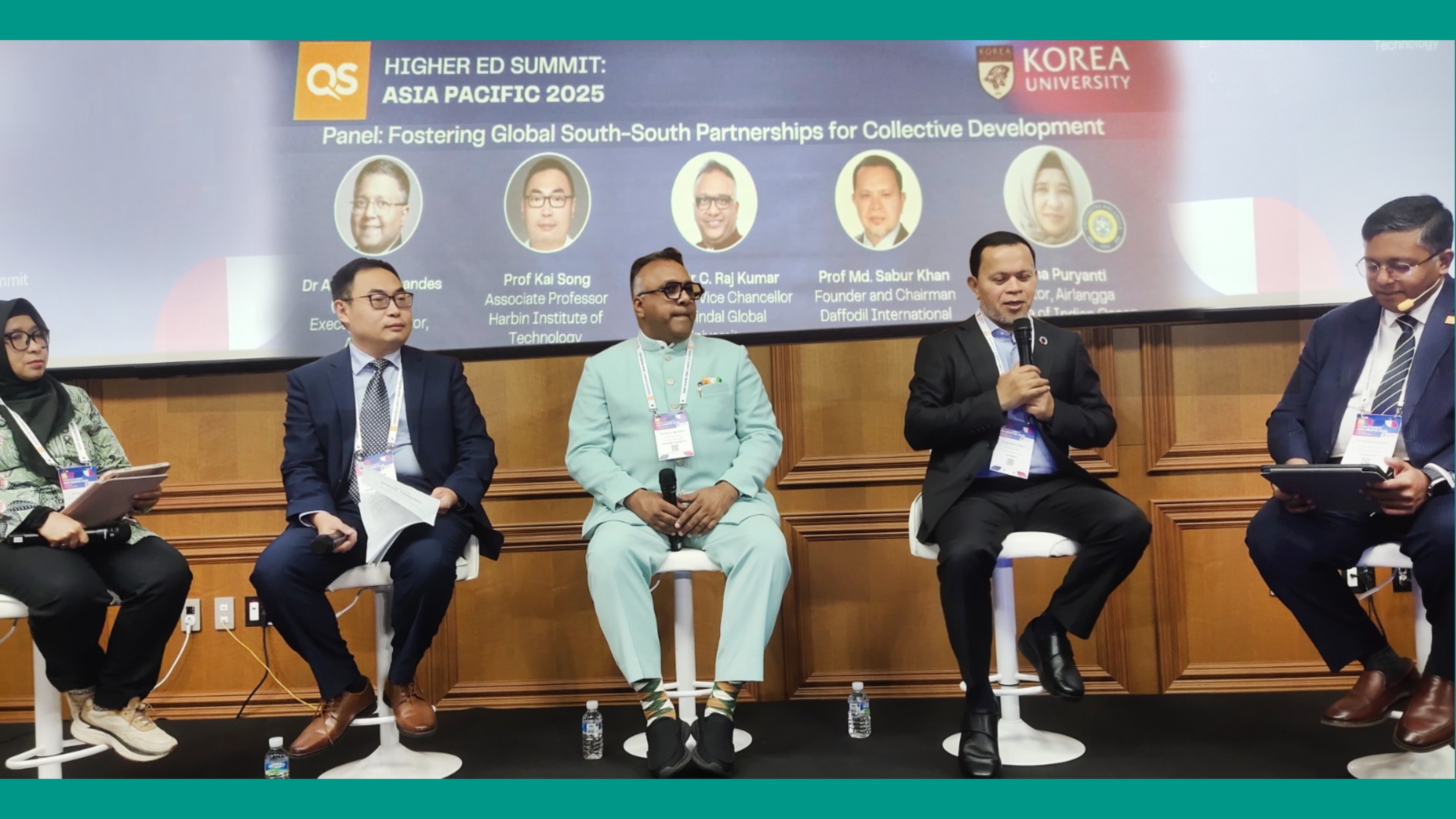 এশিয়া প্যাসিফিক ২০২৫-এ বক্তা হিসেবে ড. মো. সবুর খানের যোগদান