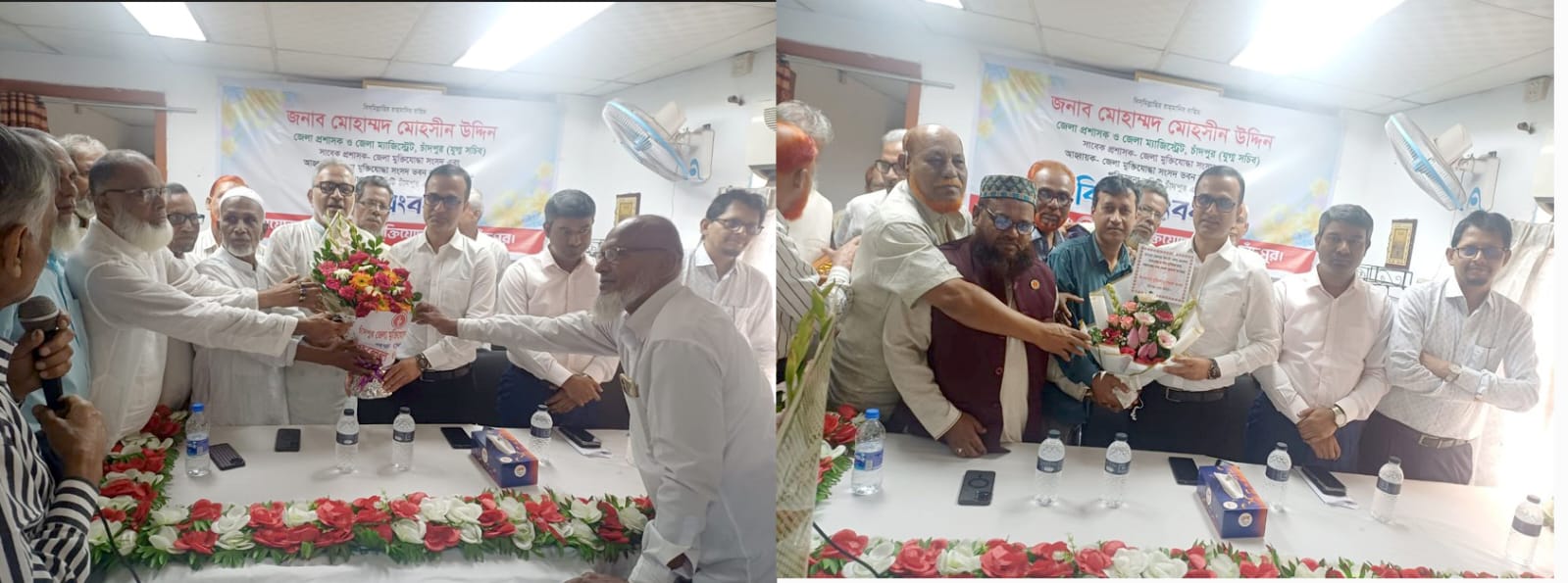 বীর মুক্তিযোদ্ধা ও সন্তানদের পক্ষ থেকে ফুলেল শুভেচ্ছা