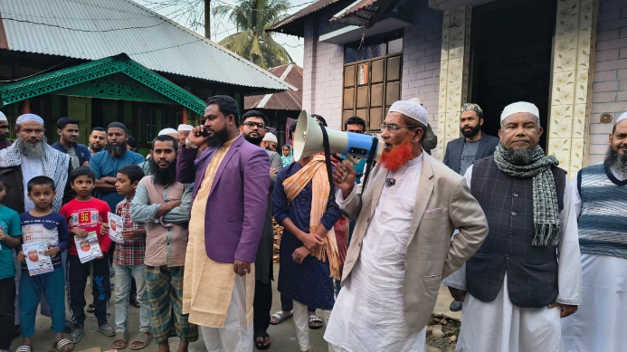 নির্বাচিত হলে এলাকার রাস্তা, নিরাপত্তা ও উন্নয়নে বিশেষ উদ্যোগ নেয়া হবে