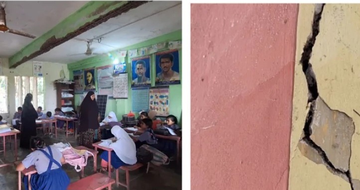 চাঁদপুরে ঝুঁকিপূর্ণ ভবনে উৎকণ্ঠা, বাড়ছে দুর্ঘটনার শঙ্কা