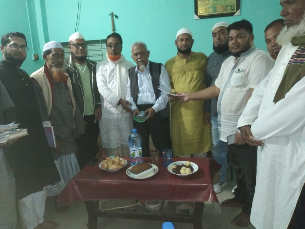 চৌধুরীঘাট ব্যবসায়ী সমিতির সঞ্চয় ও লভ্যাংশের টাকা প্রদান