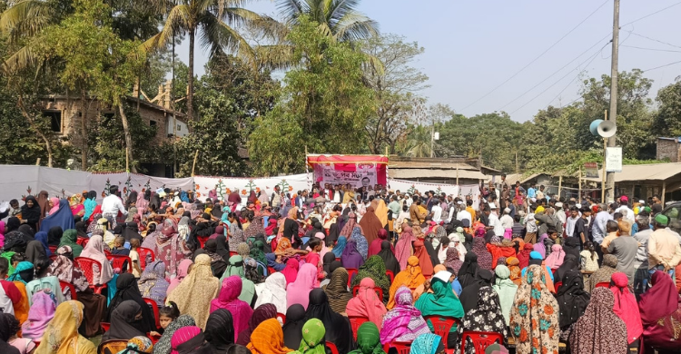 আওয়ামী লীগ দুর্গে নারীদের স্বতঃস্ফূর্ত ব্যাপক উপস্থিতি