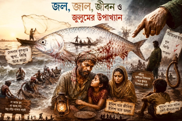 ‘জলরূপালী’: ইলিশের ঝলকের আড়ালে জেলে জীবনের রক্তাক্ত বাস্তবতার মহাকাব্য