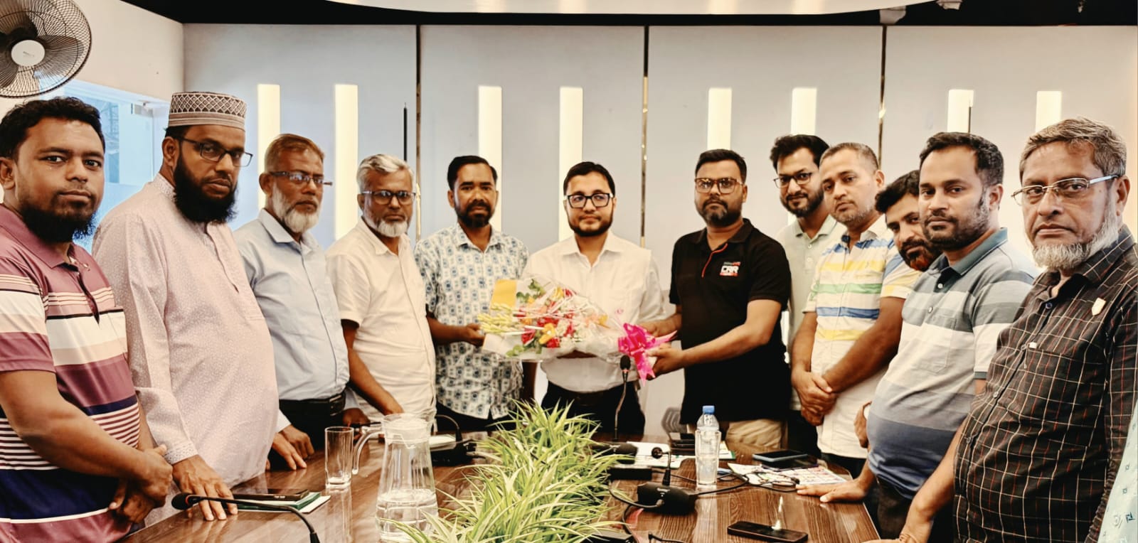 হাজীগঞ্জে ইউএনওর সাথে প্রেস ক্লাবের নবগঠিত কমিটির পরিচিতি সভা