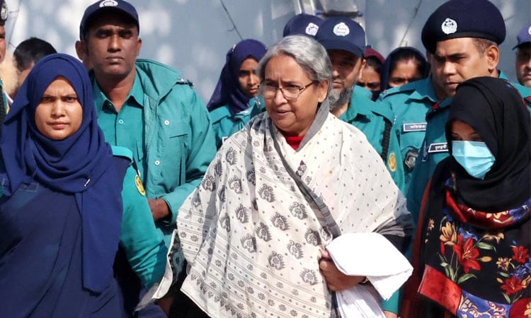 অটোরিকশাচালক হাফিজুল হত্যায় রিমান্ড শেষে কারাগারে সাবেক মন্ত্রী দীপু মনি