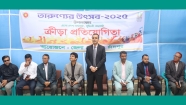 তারুণ্যের উৎসব : ব্যাডমিন্টন প্রতিযোগিতা উদ্বোধন