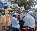 হেফাজতে ইসলামের মোটরসাইকেল প্রচার মিছিল