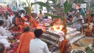 পুরানবাজার দাসপাড়া গীতাযজ্ঞ উদযাপন পরিষদের বার্ষিক গীতাযজ্ঞ অনুষ্ঠান