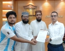 স্বরাষ্ট্র উপদেষ্টাকে জেলা প্রশাসকের মাধ্যমে ছাত্রসেনার স্মারকলিপি