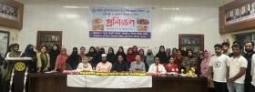 আলুর প্রক্রিয়াজাতকরণ উদ্যোক্তা উন্নয়ন প্রশিক্ষণ ও যন্ত্রপাতি বিতরণ