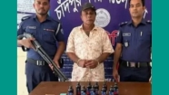 চাঁদপুর মডেল থানা পুলিশের অভিযানে শীর্ষ মাদক ব্যবসায়ী  বাবুল আটক