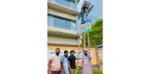 সোলার লাইট মেরামতে যখন ইসলামী আন্দোলন!