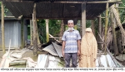 শেষ জীবনে মাথা গোঁজার আশ্রয় রক্ষার্থে দ্বারে দ্বারে ঘুরছে অবসরপ্রাপ্ত বিজিবি সদস্যের পরিবার