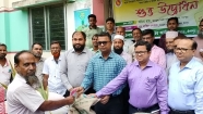 হাইমচরে ক্ষুদ্র ও প্রান্তিক কৃষকদের মাঝে কৃষি প্রণোদনা বিতরণ উদ্বোধন