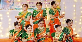 সংগীত নিকেতন ও নজরুল সংগীত শিল্পী পরিষদের মনোজ্ঞ সাংস্কৃতিক অনুষ্ঠান
