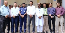 এইচএসসি ও সমমান পরীক্ষা কেন্দ্র পরিদর্শনে চাঁদপুর সদর ইউএনও ও ওসি