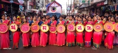 কুমিল্লায় রথযাত্রা মহোৎসবে লাখো মানুষের ঢল