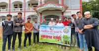 শাহরাস্তি উপজেলা যুব  রেড ক্রিসেন্ট টিমের  বৃক্ষরোপণ
